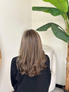 الشعر المصبوغ