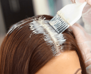 الشعر المصبوغ