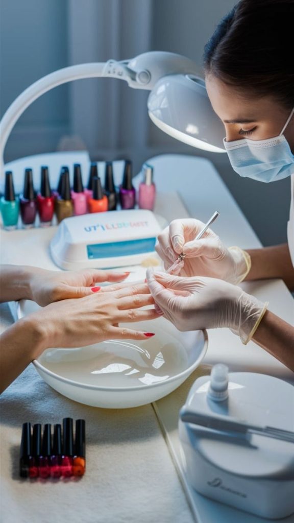 البديكير والمنيكير