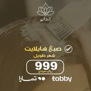 صبغة هايلايت (شعر طويل)